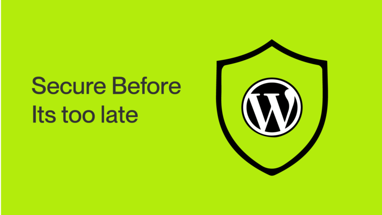Secure Your WordPress site