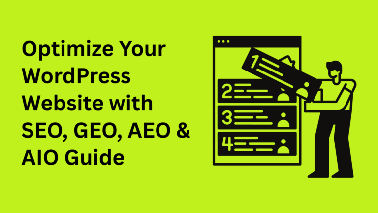 SEO, GEO, AEO & AIO Guide