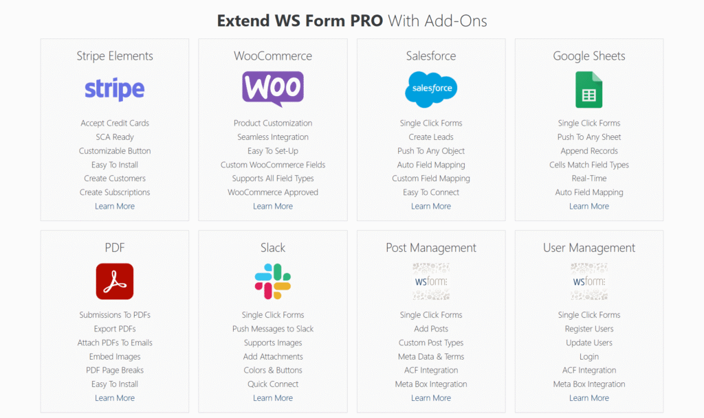 WS Form Add-Ons Example