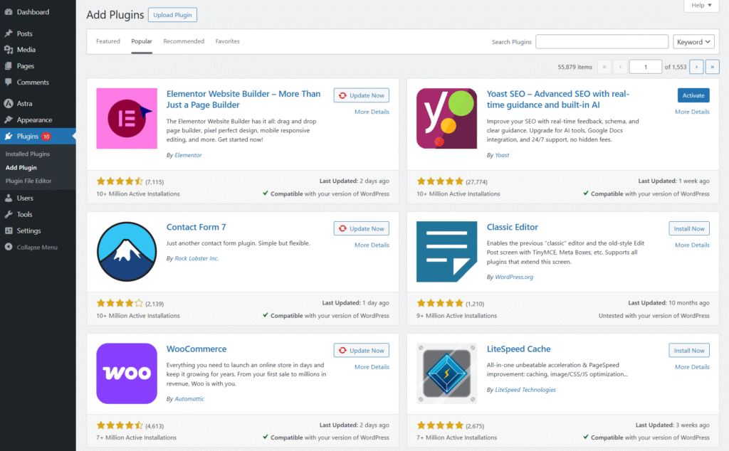 WordPress Plugins