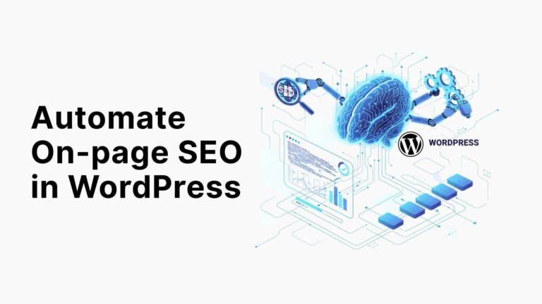 Automate On-page SEO in WordPress