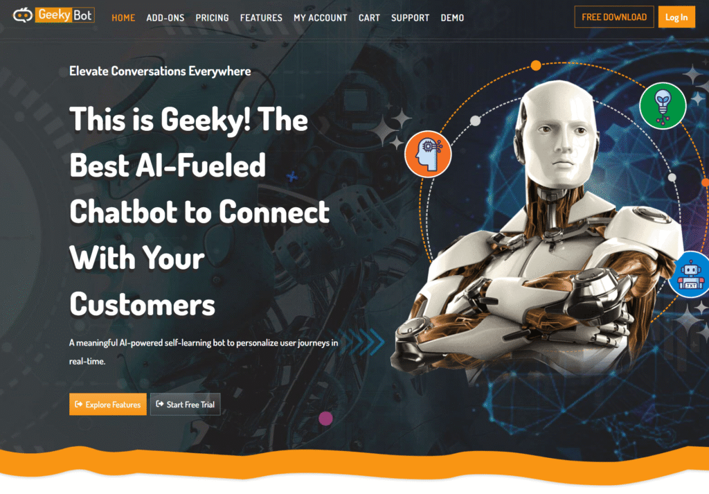 GeekyBot- AI Chatbot Plugin for WordPress