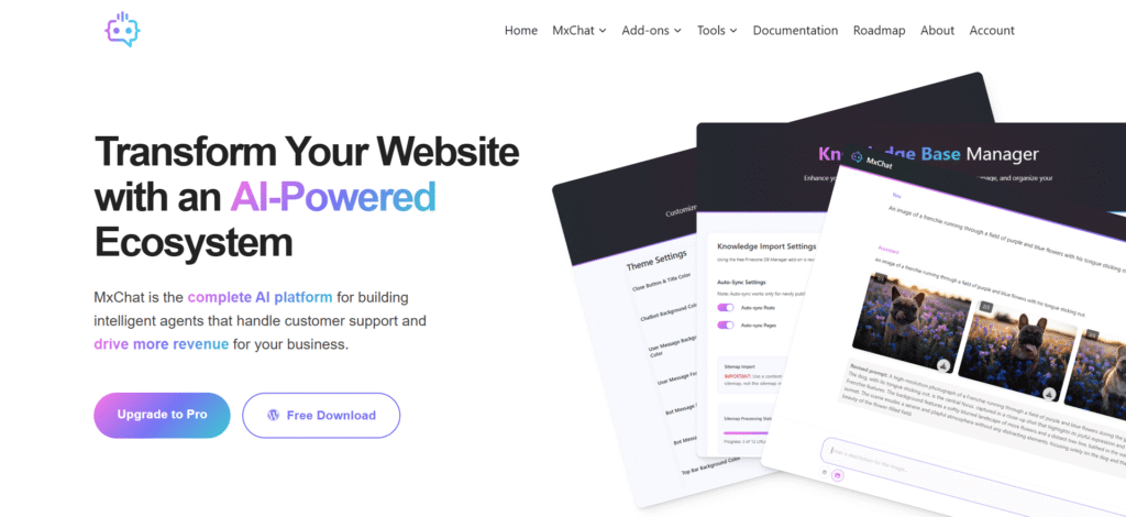 MxChat AI Powered Plugin for WordPress