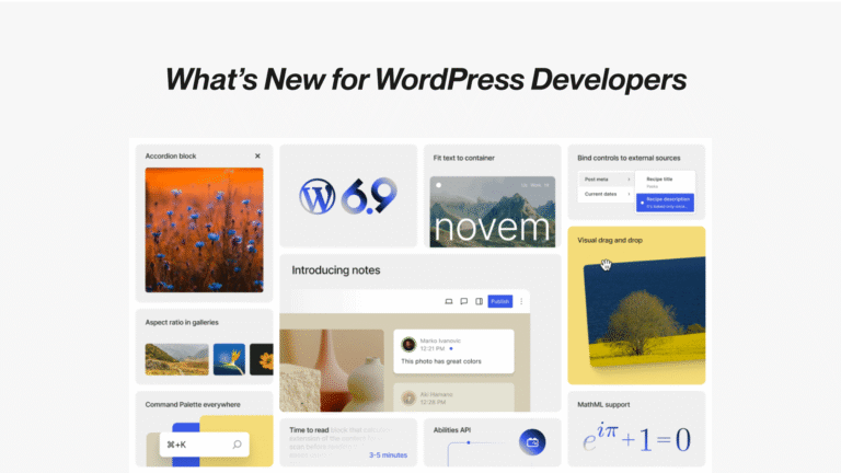 What’s New for WordPress Developers