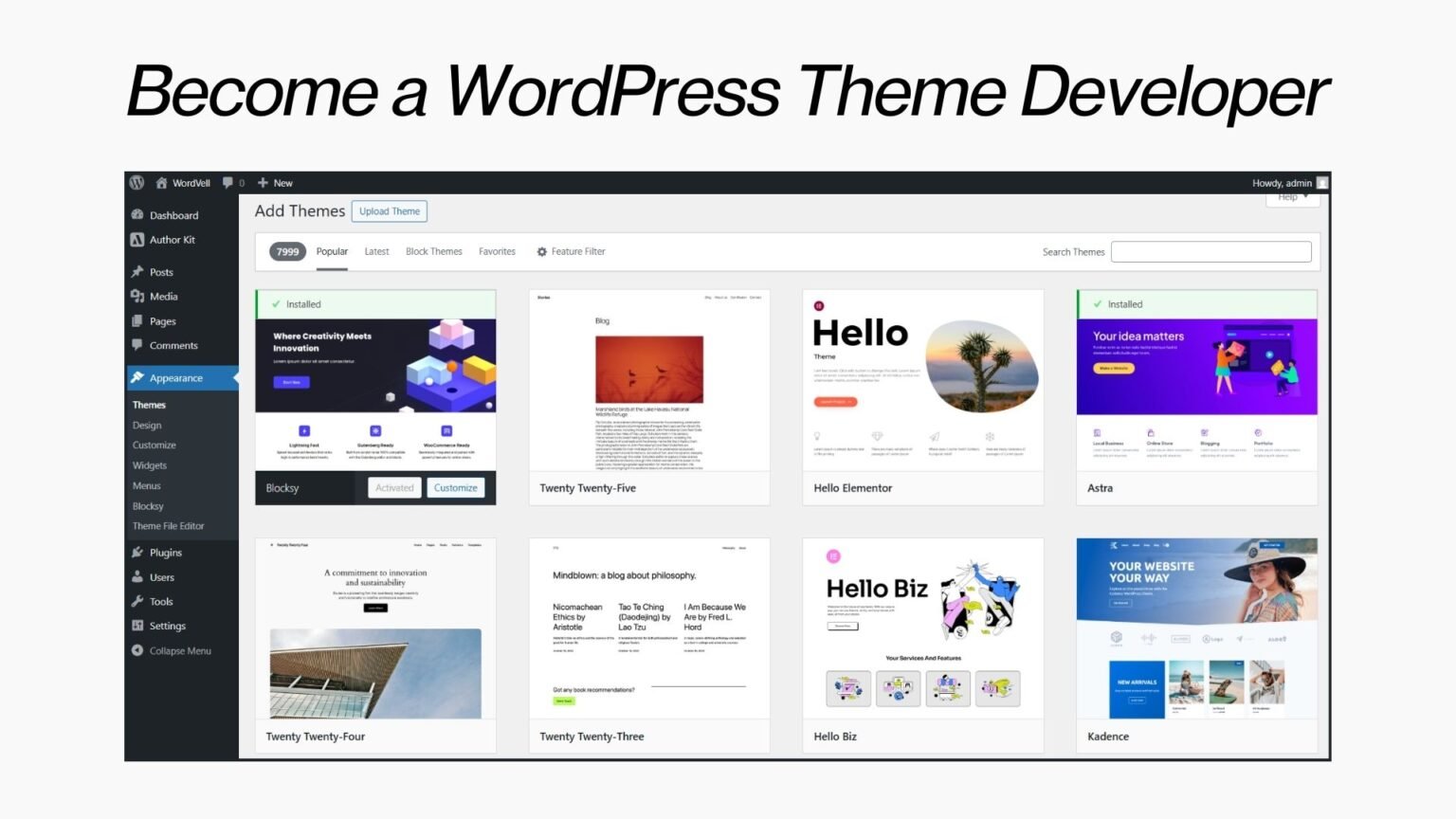 Full Roadmap to Become a WordPress Theme Developer