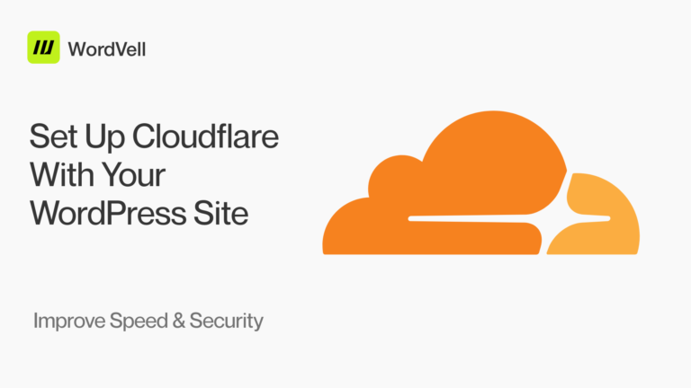 Set Up Cloudflare With WordPress Site
