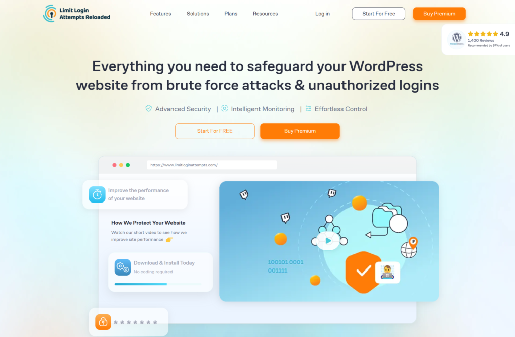 Limit Login Attempts Reloaded WordPress Plugin