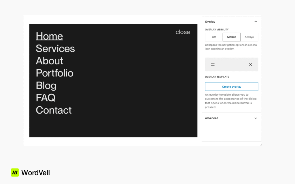 WordPress 7.0 Feature-Navigation Overlays and more